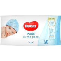 Детские влажные салфетки Huggies Pure Extra Care, 56 шт